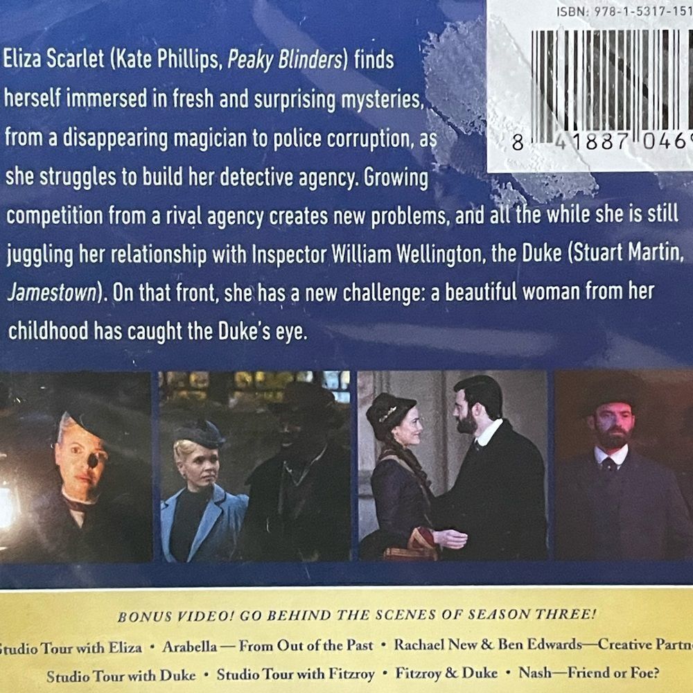 Miss Scarlett & The Duke Season 3 (New) 2 Discs w/310 Minutes - Picture 3 of 7